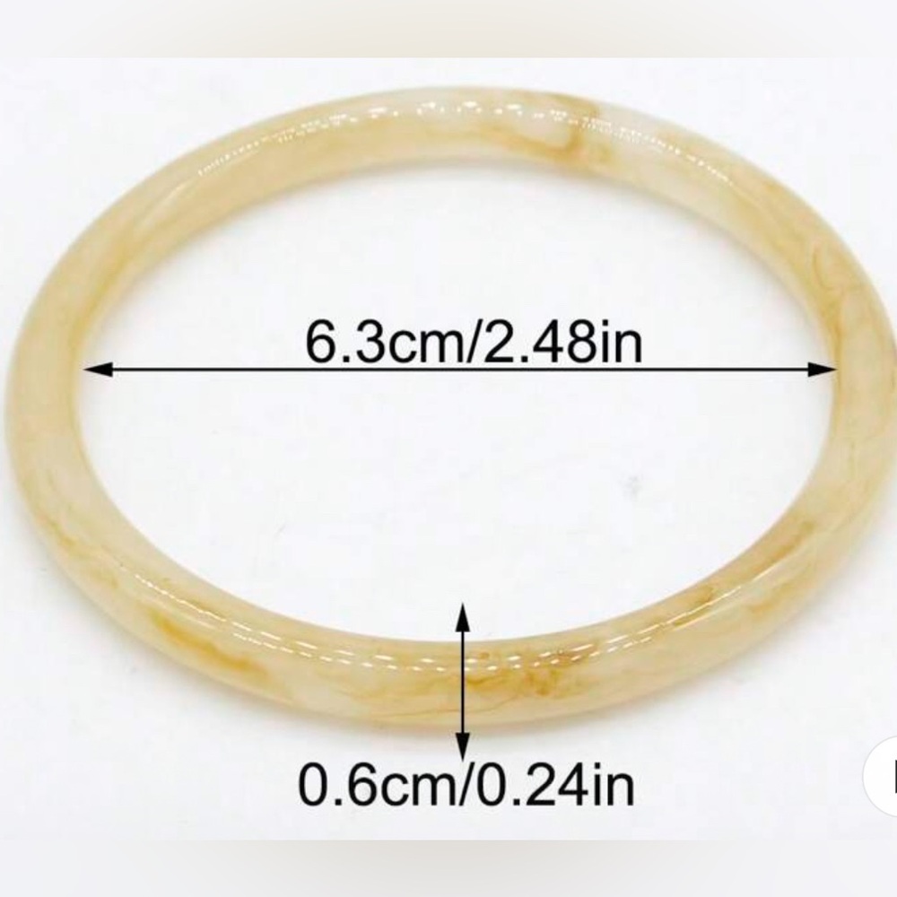 Elegant Multi-Color Bangle Set - Picture 5 of 5